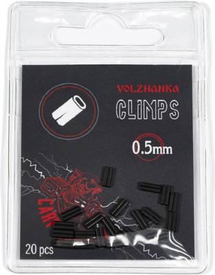 Набор обжимных трубок для поводков Волжанка Climps / OTVC-0.5 (20шт) -