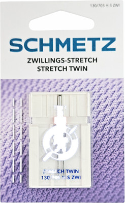 

Набор игл для бытовой швейной машины, 130/705H-S ZWL Twin Super Stretch 75/2.5 мм