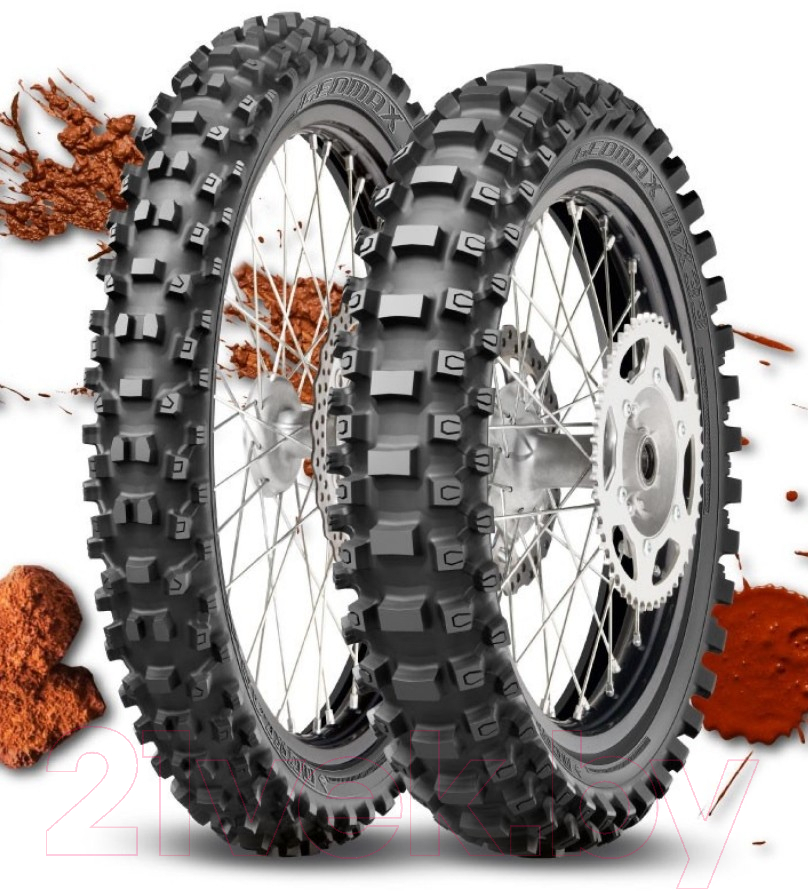 Мотошина передняя Dunlop Geomax MX33 60/100R14 29M TT