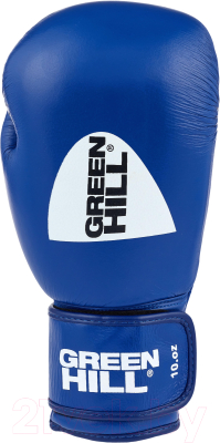 Боксерские перчатки Green Hill Super Star BGS-1213a / 10oz (синий)