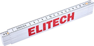 Складной метр Elitech 207205 (2м) -
