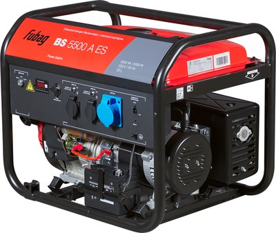 Бензиновый генератор Fubag BS 5500 A ES (646279) - 