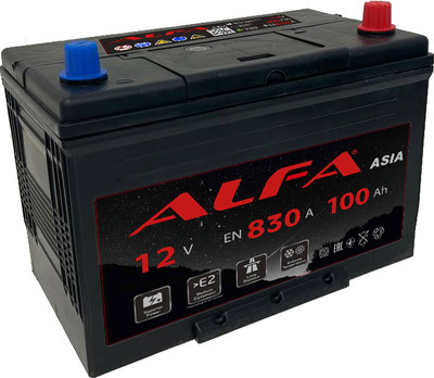 

Автомобильный аккумулятор, 100 JR 830A с бортом 6СТ-100 MF D31