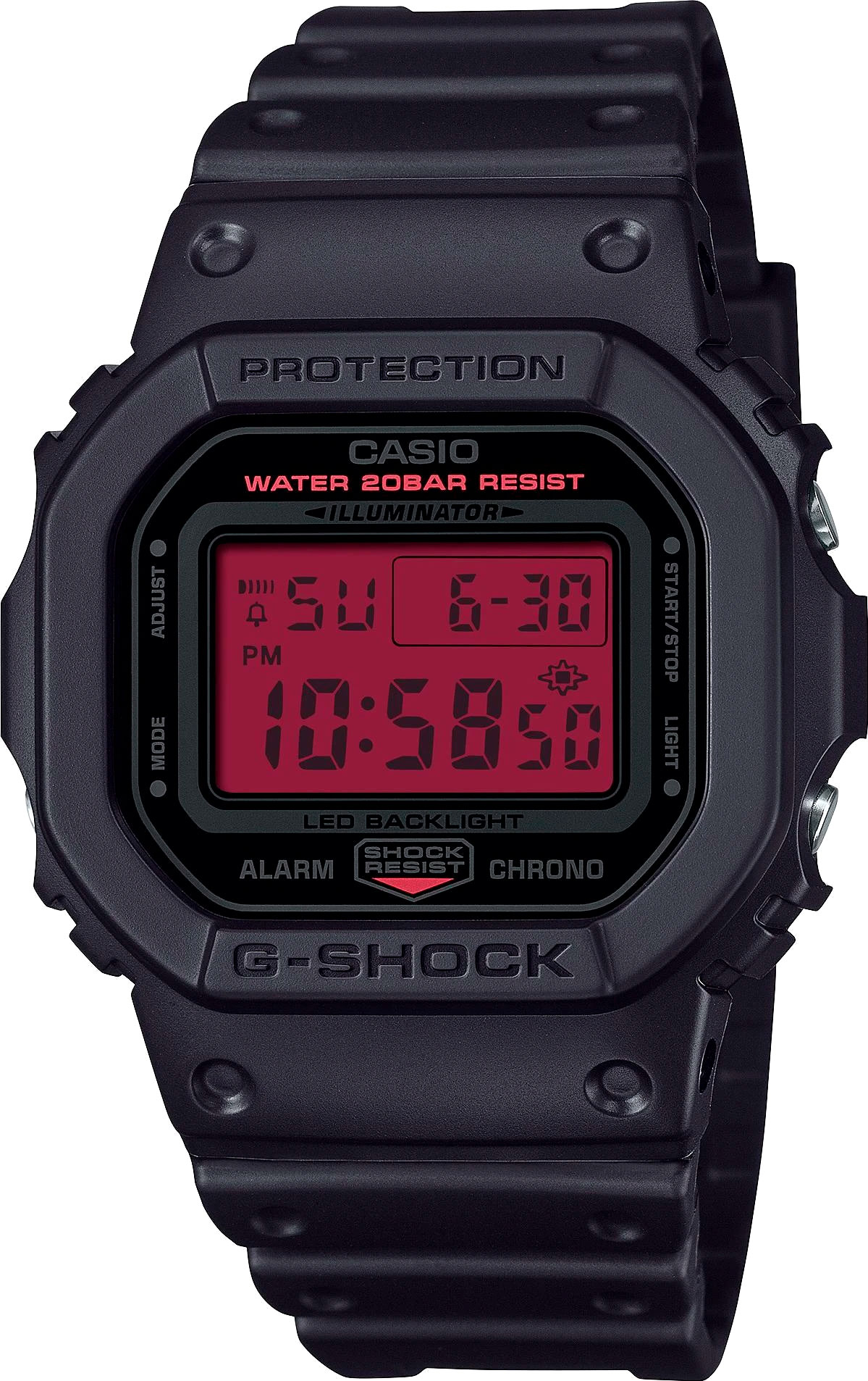 Часы наручные мужские Casio DW-5600BBR-1E