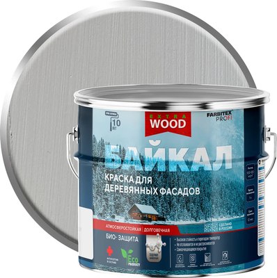 

Краска, Profi Wood Extra для фасадов и интерьеров Байкал Полярная дымка