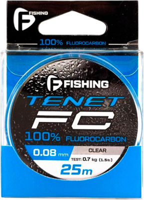 

Леска флюорокарбоновая, Tenet Fluorocarbon 25м / FTFT-008
