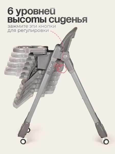 Купить Стульчик для кормления Tomix Lunar / TXC-01 в Бобруйске