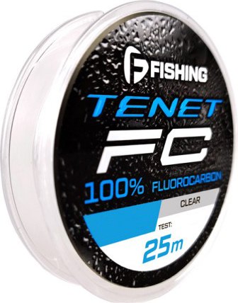 Леска флюорокарбоновая F-Fishing Tenet Fluorocarbon 25м / FTFT-022 (0.22мм)
