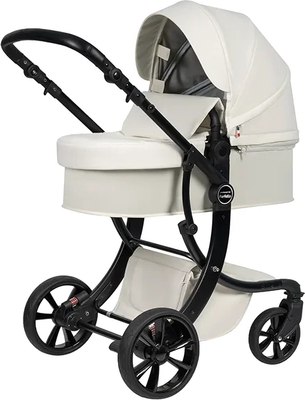 Детская универсальная коляска Aimile Spring / ASR-5 (Milky) - 