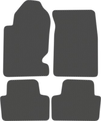 Комплект ковриков для авто Alicosta 2484_1_сер для SsangYong Rexton SUV/Y290/Y250 2006-2016 (EVA соты, серый) - 