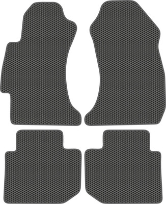 Комплект ковриков для авто Alicosta 1239_1_сер для Subaru XV SUV/GP 2012-2017 (EVA соты, серый) - 
