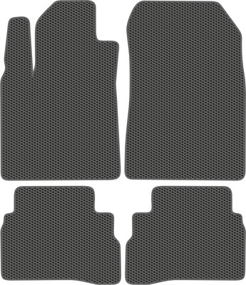 Комплект ковриков для авто Alicosta 1251_1_сер для Suzuki Kizashi седан/91 2010-2014 (EVA соты, серый) - 