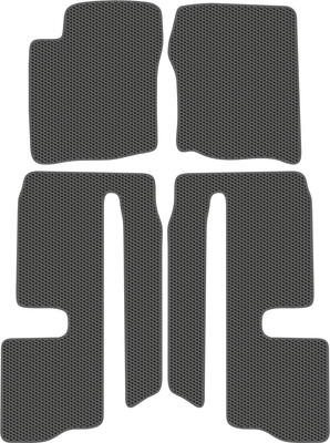 Комплект ковриков для авто Alicosta 1244_1_сер для Suzuki XL7 SUV/JC USA 2006-2009 (EVA соты, серый) - 