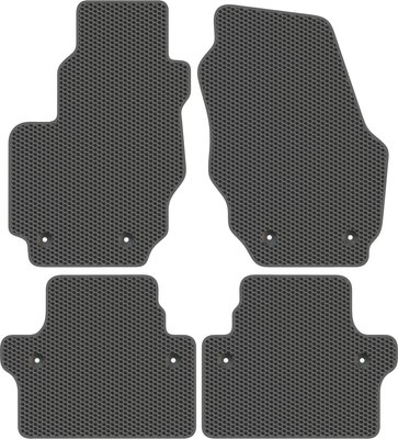 Комплект ковриков для авто Alicosta 1446_1_сер для Volvo S80 II седан 2006-2016 (EVA соты, серый) - 