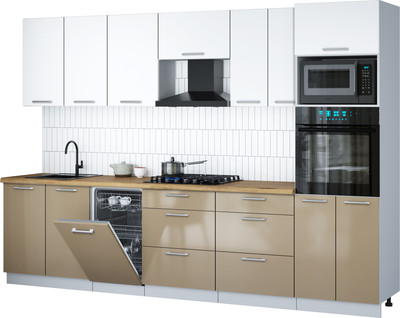 

Кухонный гарнитур, Мила Gloss 3.05-ПМ3