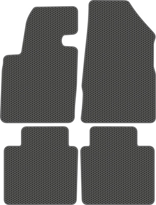 Комплект ковриков для авто Alicosta 2514_1_сер для WEY Coffee 1 I SUV 2021-н.в. (EVA соты, серый) - 