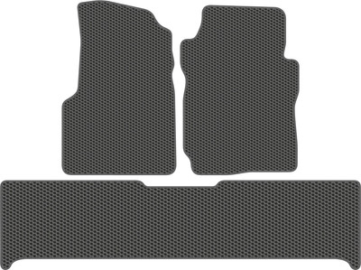 Комплект ковриков для авто Alicosta 1470_1_сер для УАЗ Патриот SUV/УАЗ-3163 2005-2014 (EVA соты, серый) - 