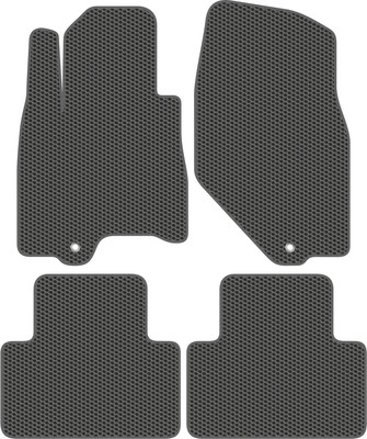 Комплект ковриков для авто Alicosta 2529_1_сер для Infiniti FX30d SUV 2007-2019 (EVA соты, серый) - 