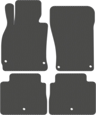 Комплект ковриков для авто Alicosta 0526_1_сер для Infiniti M25 седан 2010-2014 (EVA соты, серый) - 