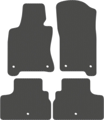 Комплект ковриков для авто Alicosta 1498_1_сер для Infiniti Q50 седан 2017-н.в. (EVA соты, серый) - 