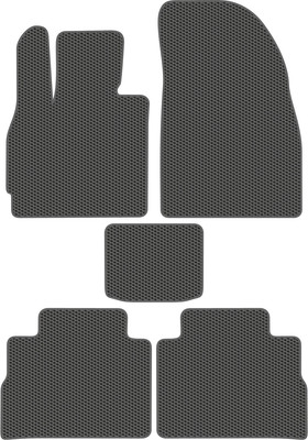 Комплект ковриков для авто Alicosta 2548_1_сер для Jaecoo J8 I SUV 2024-н.в. (EVA соты, серый) - 