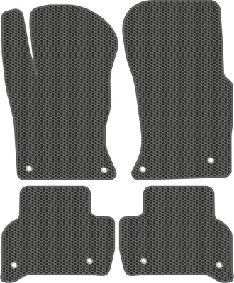 Комплект ковриков для авто Alicosta 1580_1_сер для Jaguar XE I седан/X760 2015-2021 (EVA соты, серый) - 