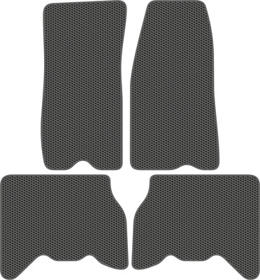 Комплект ковриков для авто Alicosta 2552_1_сер для Jeep Grand Cherokee I SUV/ZJ 1992-1998 (EVA соты, серый) - 