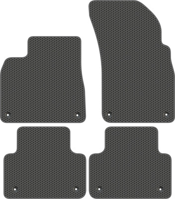 Комплект ковриков для авто Alicosta 2565_1_сер для Bentley Bentayga I SUV 2016-н.в. (EVA соты, серый) - 