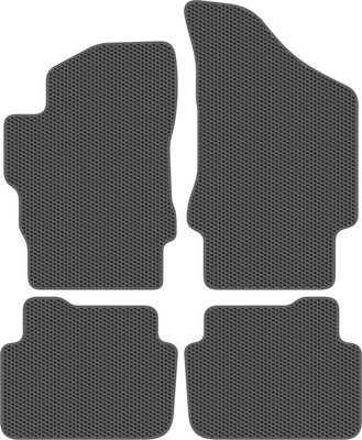 Комплект ковриков для авто Alicosta 2567_1_сер для Brilliance V5 SUV 2011-2019 (EVA соты, серый) - 