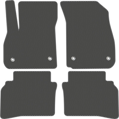 Комплект ковриков для авто Alicosta 1538_1_сер для Buick Regal VI универсал 2017-2020 (EVA соты, серый) - 