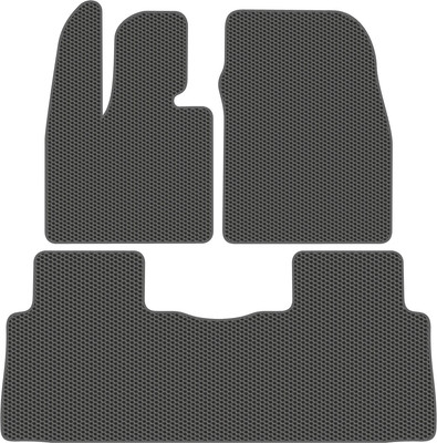 Комплект ковриков для авто Alicosta 2597_1_сер для Changan Deepal Shenlan S7 I SUV 2023-н.в. (EVA соты, серый) - 