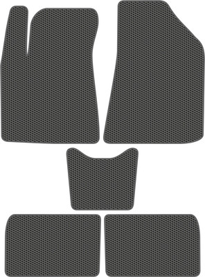 Комплект ковриков для авто Alicosta 2600_1_сер для Changan Lamore I седан 2023-н.в. (EVA соты, серый) - 