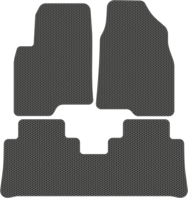 Комплект ковриков для авто Alicosta 2606_1_сер для Chevrolet Captiva I SUV/C140 2011-2015 (EVA соты, серый) - 
