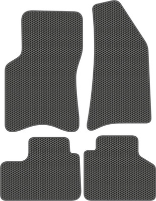 Комплект ковриков для авто Alicosta 2614_1_сер для Chevrolet Niva SUV/21236 1998-2009 (EVA соты, серый) - 