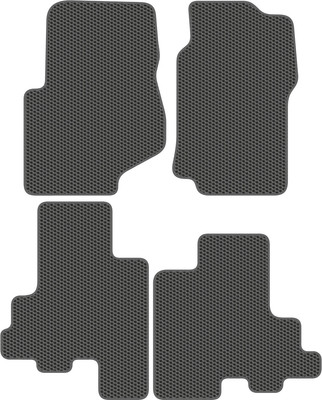 Комплект ковриков для авто Alicosta 2623_1_сер для Chevrolet TrailBlazer I SUV/GMT360 2001-2010 (EVA соты, серый) - 
