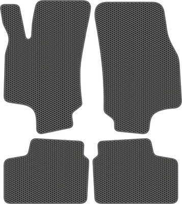 Комплект ковриков для авто Alicosta 2625_1_сер для Chevrolet Viva седан 2004-2008 (EVA соты, серый) - 