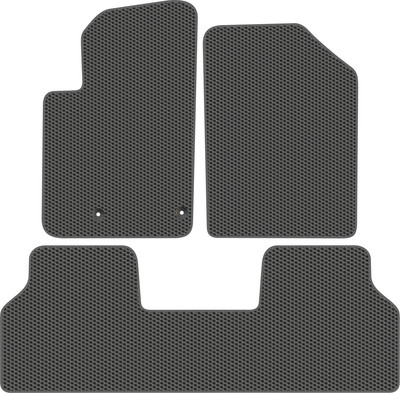 Комплект ковриков для авто Alicosta 2627_1_сер для Citroen Berlingo пассажирский/M59 2002-2012 (EVA соты, серый) - 