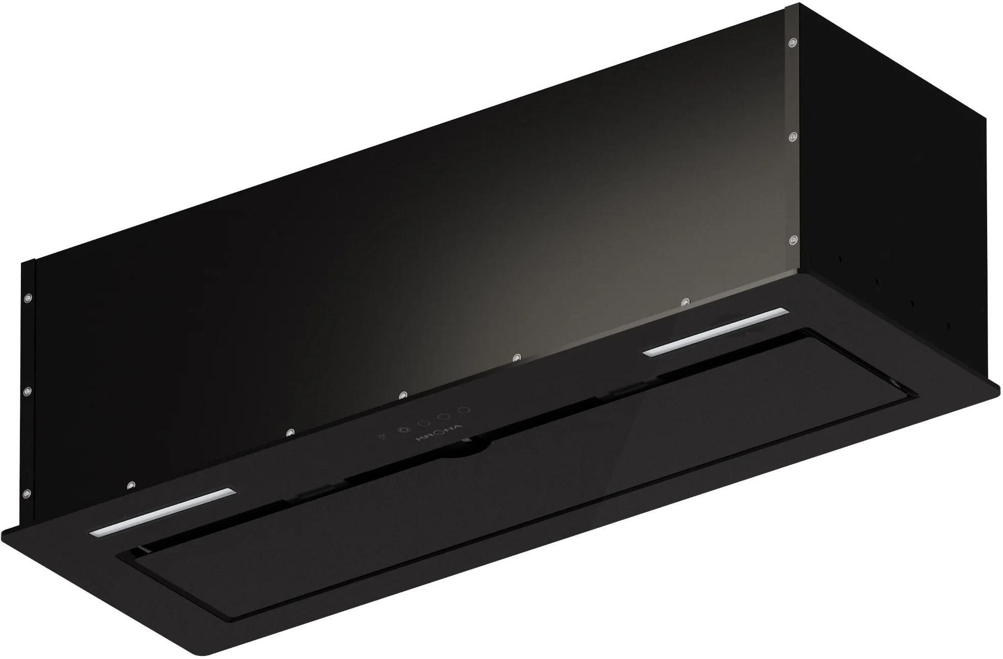 Вытяжка скрытая Krona Aspen 900 SGC / КА-00009705 (черный)