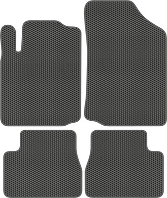 Комплект ковриков для авто Alicosta 0276_1_сер для Citroen C3 хэтчбэк 2001-2014 (EVA соты, серый) - 