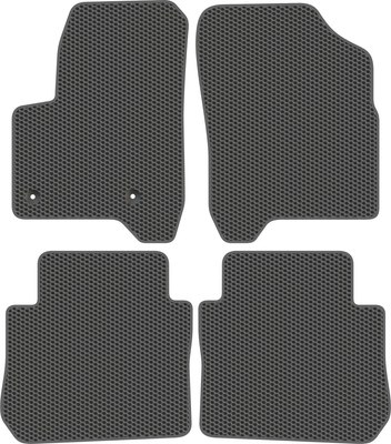 Комплект ковриков для авто Alicosta 0281_1_сер для Citroen C3 Picasso минивэн 2009-2016 (EVA соты, серый) - 