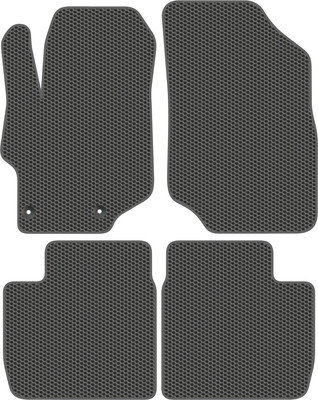 Комплект ковриков для авто Alicosta 2632_1_сер для Citroen C-Elysee седан 2012-2017 (EVA соты, серый) - 