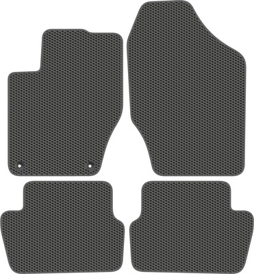 Комплект ковриков для авто Alicosta 0299_1_сер для Citroen DS4 хэтчбэк 2012-н.в. (EVA соты, серый) - 