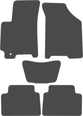 Комплект ковриков для авто Alicosta 2637_1_сер для Daewoo Lacetti 2002-2009 (EVA соты, серый) - 