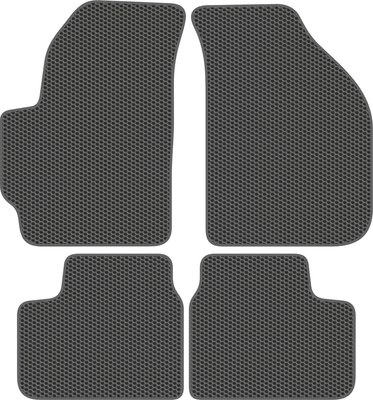 Комплект ковриков для авто Alicosta 0309_1_сер для Daewoo Matiz II хэтчбэк/M150 2000-2015 (EVA соты, серый) - 