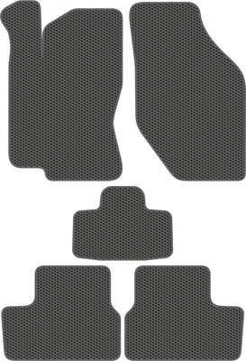 Комплект ковриков для авто Alicosta 2643_1_сер для Datsun on-Do I седан/2195 2014-2021 (EVA соты, серый) - 