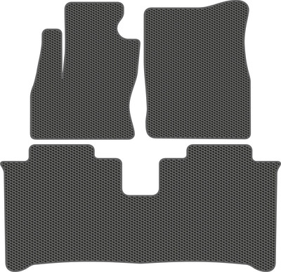 Комплект ковриков для авто Alicosta 2649_1_сер для Dongfeng E11K I седан/E11K 2019-н.в. (EVA соты, серый) - 