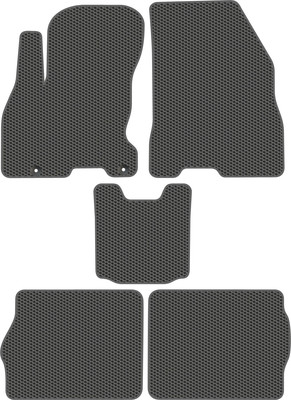 Комплект ковриков для авто Alicosta 2650_1_сер для Evolute i-Pro I седан 2022-н.в. (EVA соты, серый) - 