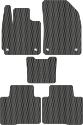 Комплект ковриков для авто Alicosta 2656_1_сер для EXEED TXL I SUV 2020-н.в. (EVA соты, серый) - 
