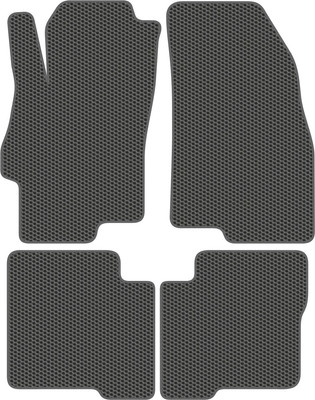 Комплект ковриков для авто Alicosta 0330_1_сер для Fiat Linea седан 2007-2012 (EVA соты, серый) -
