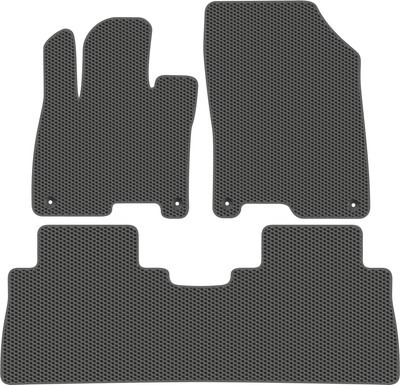 Комплект ковриков для авто Alicosta 3009_1_сер для GAC GS5 I SUV 2018-н.в. (EVA соты, серый) - 